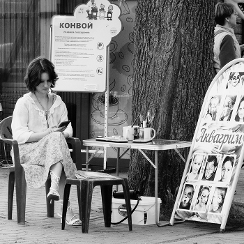 " Аквагрим" возле "Конвоя" / Калининград, парк "Юность" 2024