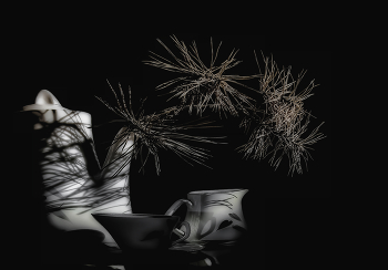 Когда закончился кофе. / Натюрморт.