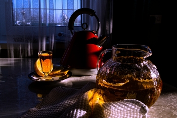 В морозный день работать лень! / В паузе между прорыванием ходов в снегу, не смог себя выгнать на мороз.