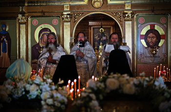 Престольный Праздник. Монастырский Скит в Сокольниках. / Божественная Литургия.