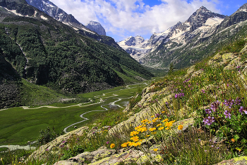 Долина Мырды / Кавказ, Узункол
