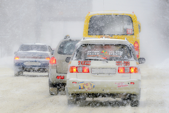 Снегопад в городе 2 / ***