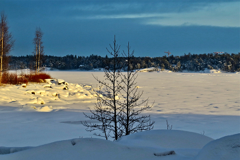 На закате дня / Хельсинки, Финляндия.