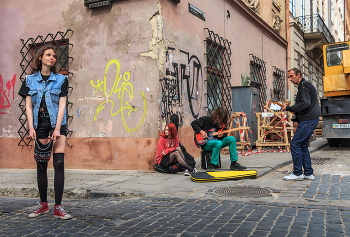 Из жизни улиц старого города / Львов