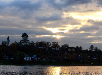 &nbsp; / вид на Борисоглебскую сторону .Воскресенский собор.