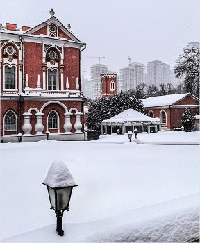 В Путевом дворце зима / Январь 2026. Москва, Петровский путевой дворец