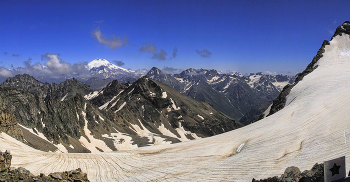 На перевале Беляева / Кавказ, Узункол, перевал Беляева