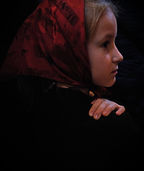 Дети в церкви. / Перед Святым Причастием...