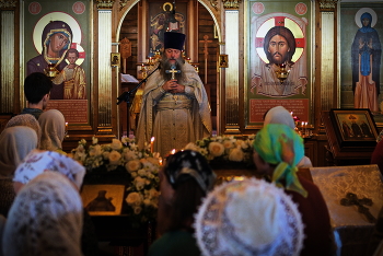 Престольный Праздник. Монастырский Скит в Сокольниках. / Божественная Литургия. Проповедь.