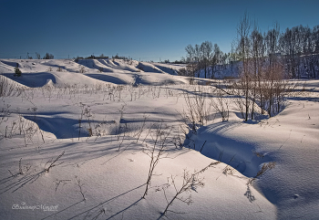 "Занесенная снегами"© / зимнее