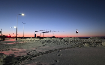 вечером / ***