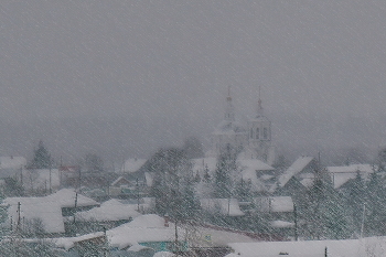 Метель. / Томская область.