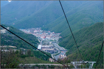 Мне сверху видно всё. / Сочи. Роза-хутор.