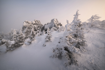 "Зимний Урал" / Зимние пейзажи Южного Урала. Национальный парк Таганай