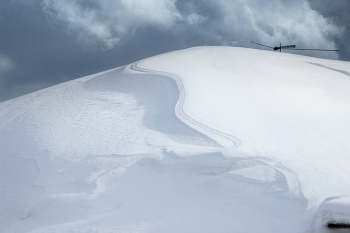 "На крыше дома твоего". / Прогулка по частному сектору.