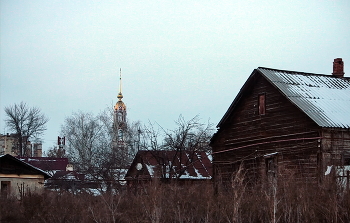 &nbsp; / Казанский мужской монастырь. Церковь Иоанна Предтечи.Колокольня--высота 106м.