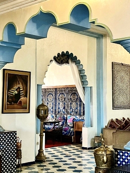 &nbsp; / Interior of the traditional Moroccan home