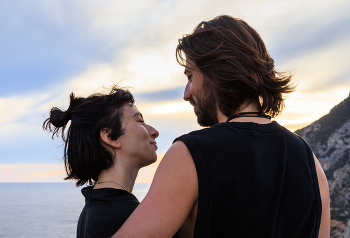 This is love / Греция, остров Корфу, Палеокастрица, 
Ионическое море, любовь и море