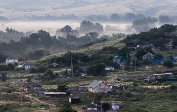 Рассвет над хутором Верхнепопов / ***