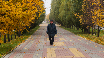 Одинокий / Осень в городе