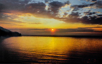 Процесс заката / Крым