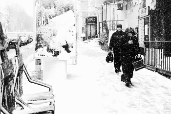 Снегопад... / ***