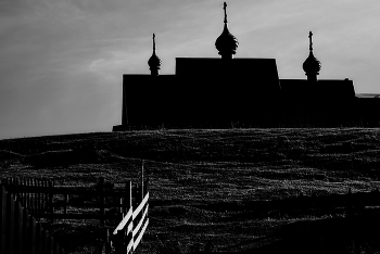 Вечер. / Где-то на Алтае.