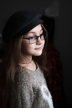 Портрет для Ольги / Портрет снят при дневном свете, свет из окна