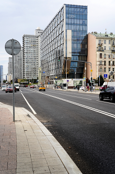 Арбатские Ворота / Площадь Арбатские Ворота в Москве. Август 2024.