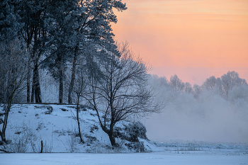Зимний берег Оки. / ***