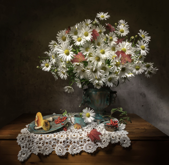 Осенние ромашки... / Осенние ромашки...