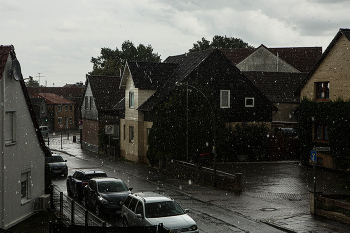 Дождь в Вольфсбурге / Дождь в городе