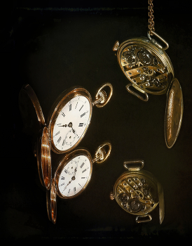Прошедшее время. / Карманные антикварные часы.