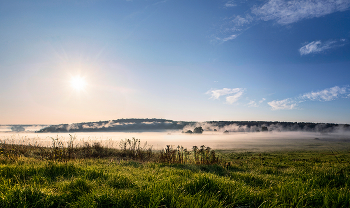 Туманная лощина / Снято в сентябре