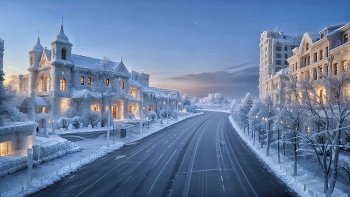 Замерзший город / Немига. Храм Святых апостолов Петра и Павла, 1612 г.