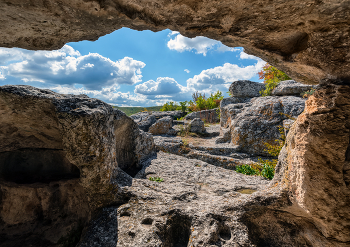 пещерный город Эски-Кермен / Крым