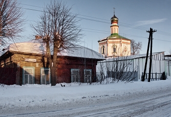 Карла Маркса 38 / Вечерний сюжет из старого города Серпухов.