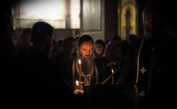 Великое повечерие с чтением Великого покаянного канона прп. Андрея Критского. / Великий Пост.