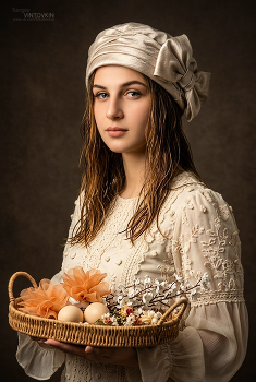 Девушка с корзинкой / ***