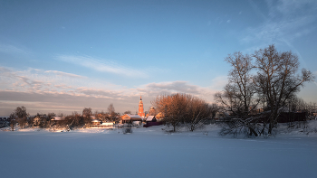 зимним вечером / ***