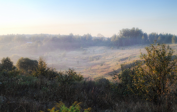 Хуторок в тумане / Осенние сюжеты