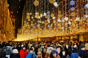 Река... / Новогодняя.