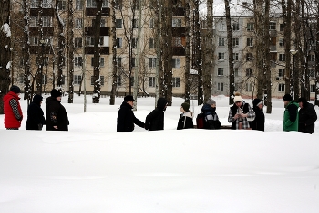 по волнам / город