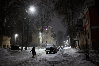 Снежный вечер 8 / ***