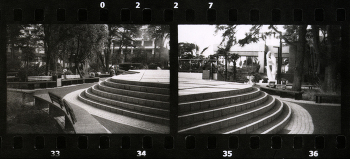 Пошти диптихъ / Контактая печать с фомапан-100 + проявитель Чибисова