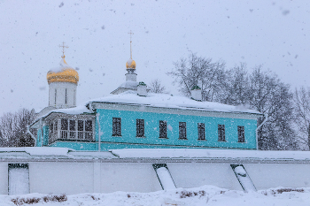 Утренний снегопад / Дмитров. 5 марта 2026г. 8 : 46