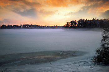 Про зимний вечер. / Возле Минска