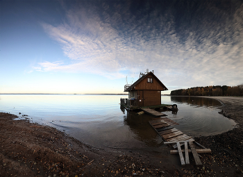 избушка / Плавучий дом, Минское море