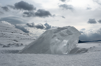 Весенний лёд / Красноярский край