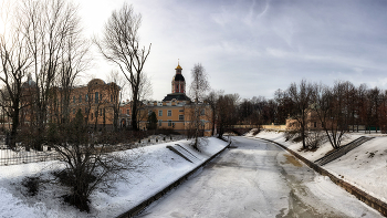 Весна идёт. / александра невская лавра санкт-петербург.